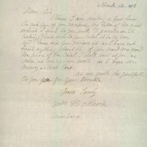 Soldier packet page