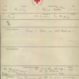 Soldier packet page