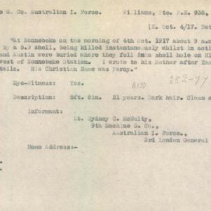 Soldier packet page