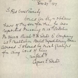 Soldier packet page