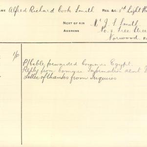 Soldier packet page