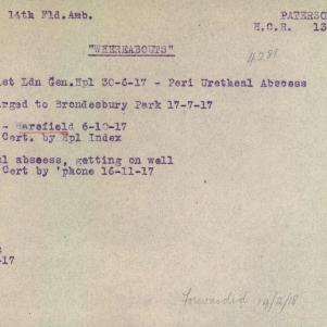 Soldier packet page
