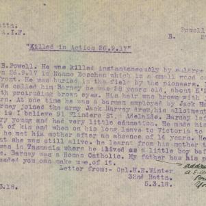 Soldier packet page