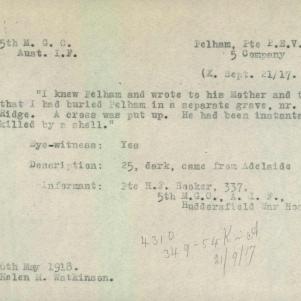 Soldier packet page