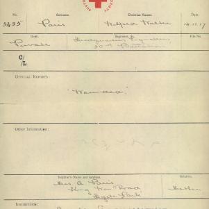 Soldier packet page