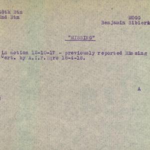 Soldier packet page