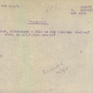 Soldier packet page
