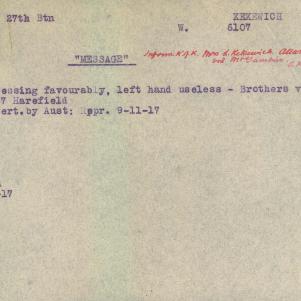 Soldier packet page