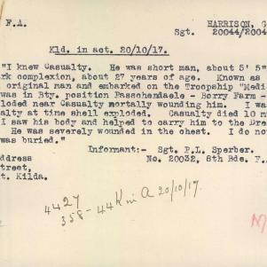 Soldier packet page