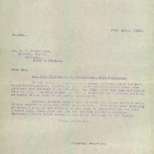 Soldier packet page