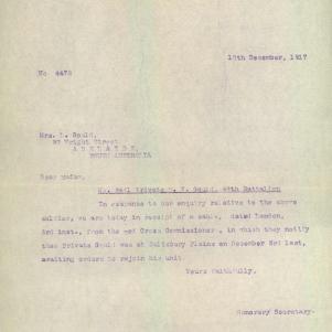 Soldier packet page