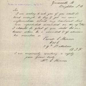 Soldier packet page