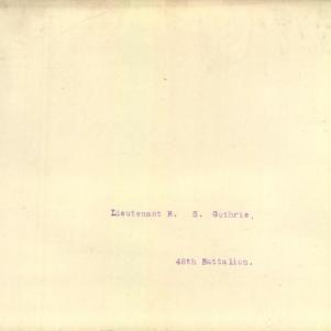 Soldier packet page