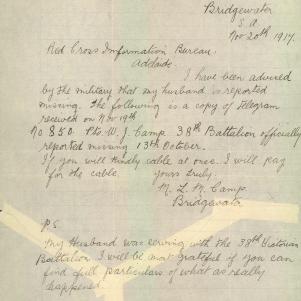 Soldier packet page
