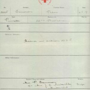 Soldier packet page