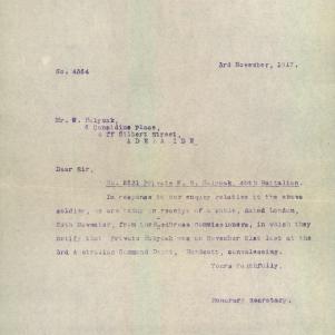 Soldier packet page