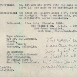 Soldier packet page