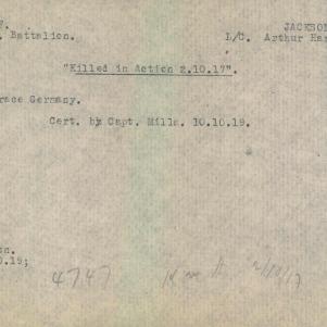 Soldier packet page