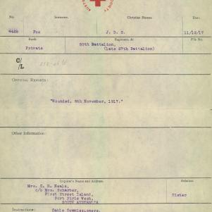 Soldier packet page