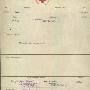 Soldier packet page