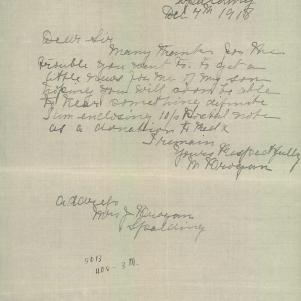 Soldier packet page
