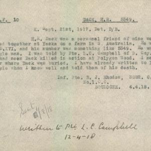 Soldier packet page