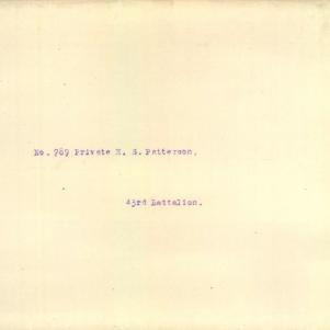 Soldier packet page