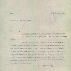 Soldier packet page