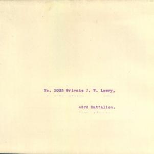 Soldier packet page