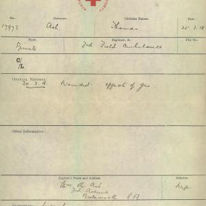 Soldier packet page