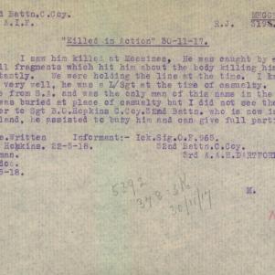 Soldier packet page