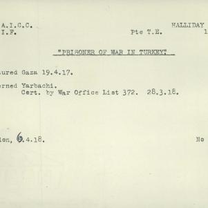 Soldier packet page