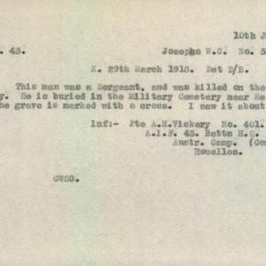 Soldier packet page