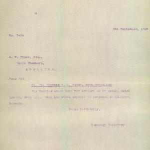 Soldier packet page