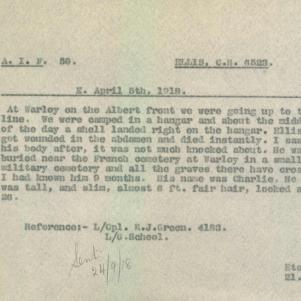 Soldier packet page