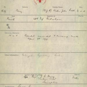 Soldier packet page