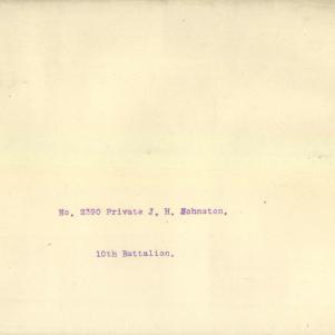 Soldier packet page