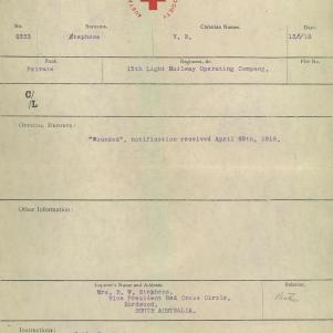 Soldier packet page