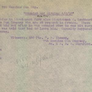 Soldier packet page