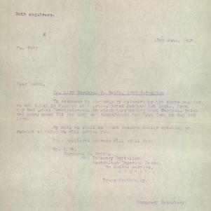 Soldier packet page