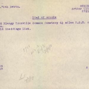 Soldier packet page