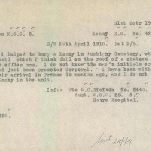 Soldier packet page