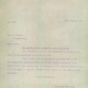 Soldier packet page