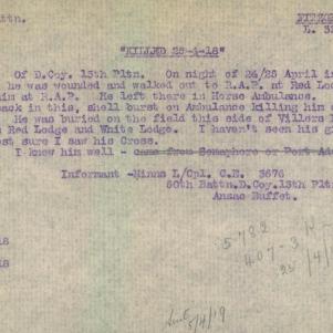 Soldier packet page
