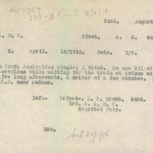Soldier packet page