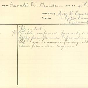 Soldier packet page