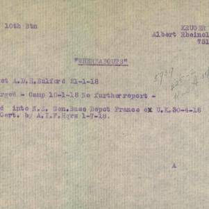 Soldier packet page