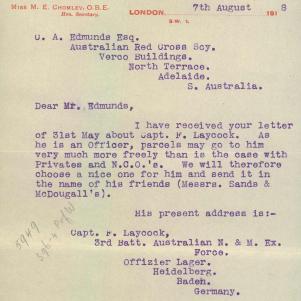 Soldier packet page