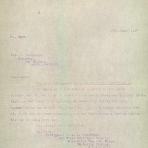 Soldier packet page