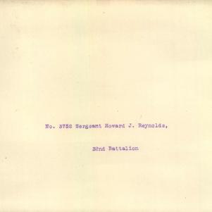 Soldier packet page